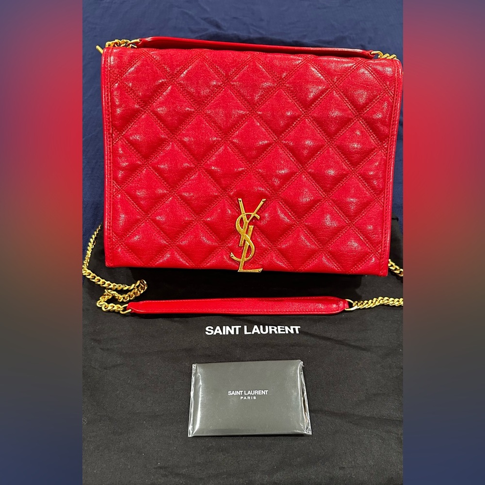 The hard to find Small YSL Becky in an excellent condition